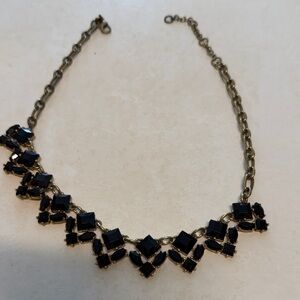 Elegant Black and Gold Necklace